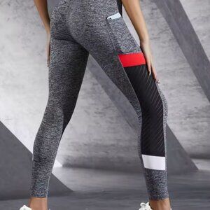 NWT Yoga Pickle Ball Gray Stretchies